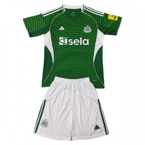 Conjunto Newcastle United Equipamento Alternativo 2025-26 - Criança Conjunto Newcastle United Equipamento Alternativo 2025-26 - Criança